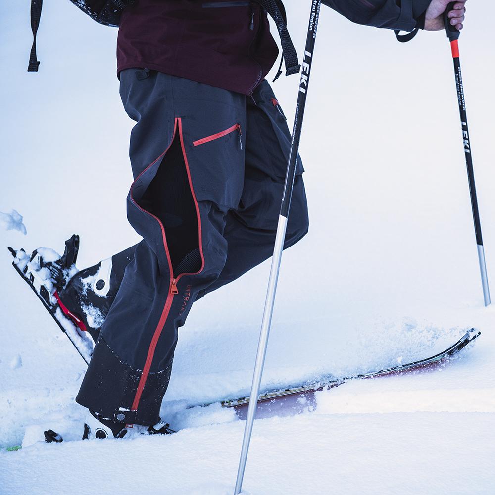 Untrakt Mens Obsidian 3L Shell Ski Trousers (Granite/Beacon) - Unbound Supply Co.