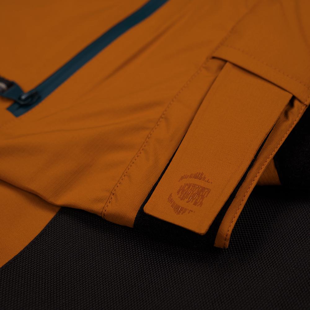 Untrakt Mens Obsidian 3L Shell Ski Trousers (Mustard/Petrol) - Unbound Supply Co.
