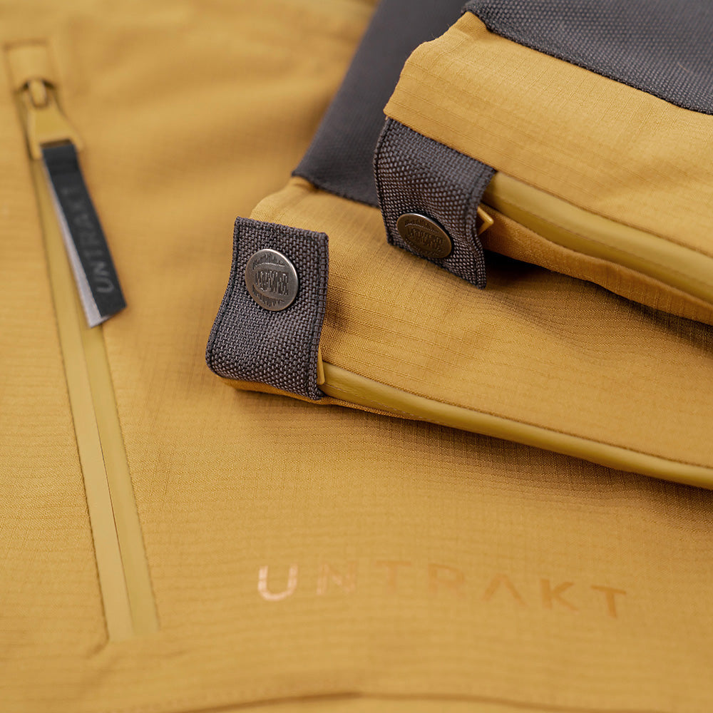 Mens Quartz 3L Shell Anorak (Sulphur) - Untrakt
