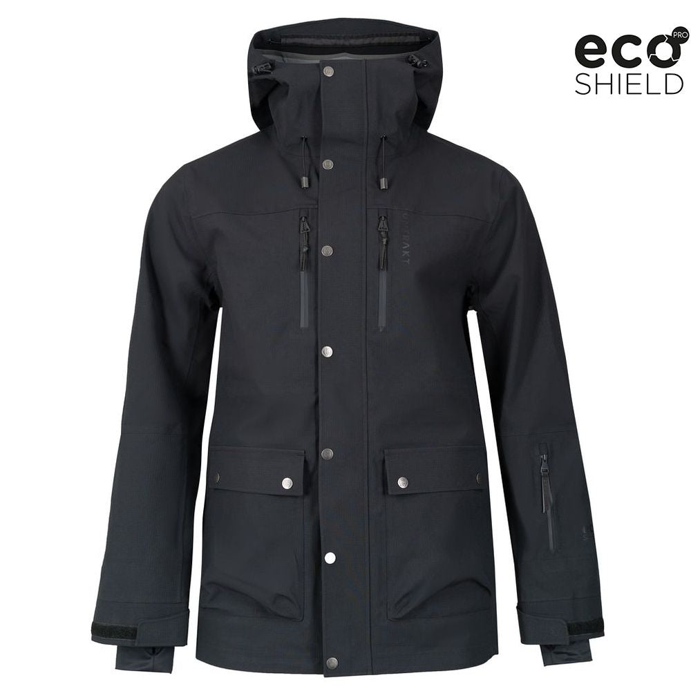 Mens Quartz 3L Shell Jacket (Coal) - Untrakt