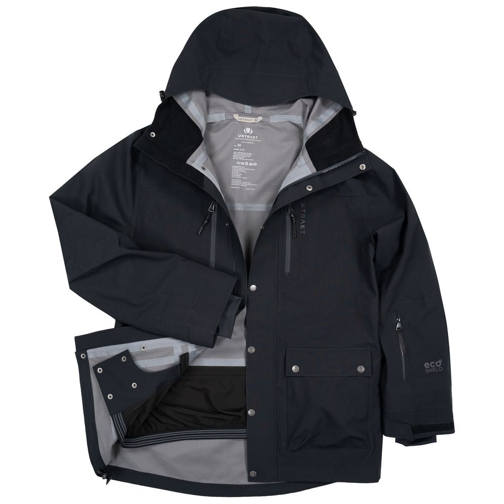 Mens Quartz 3L Shell Jacket (Coal) - Untrakt