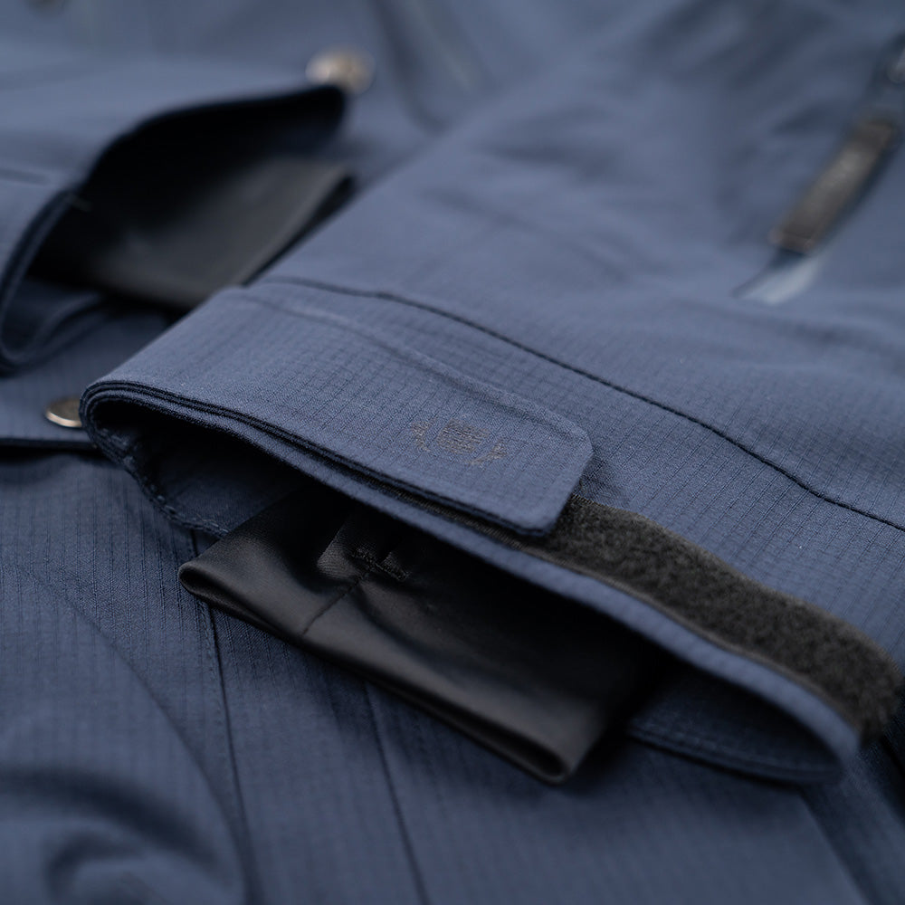 Mens Quartz 3L Shell Jacket (Navy) - Untrakt