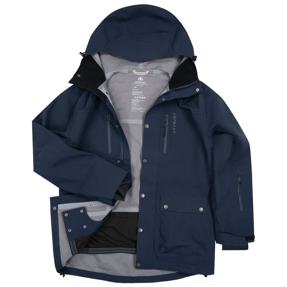 Mens Quartz 3L Shell Jacket (Navy) - Untrakt