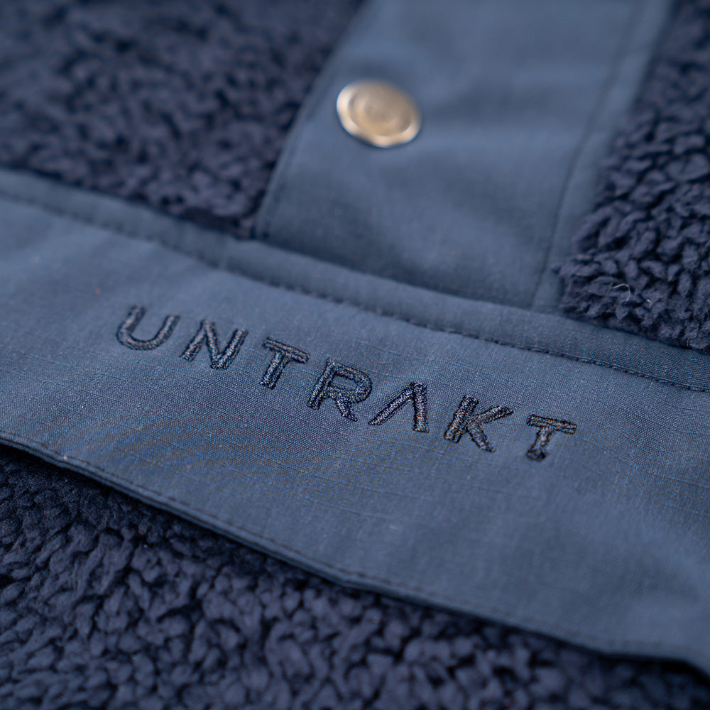 Mens Wulfenite Fleece Jacket (Navy) - Untrakt