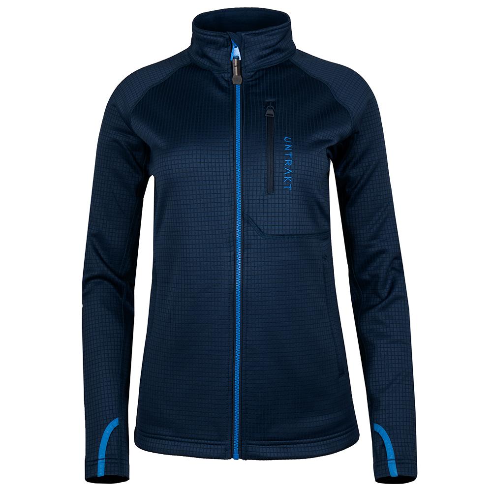 Untrakt Womens Andesine Fleece Jacket (Ink/Bluebird) - Unbound Supply Co.