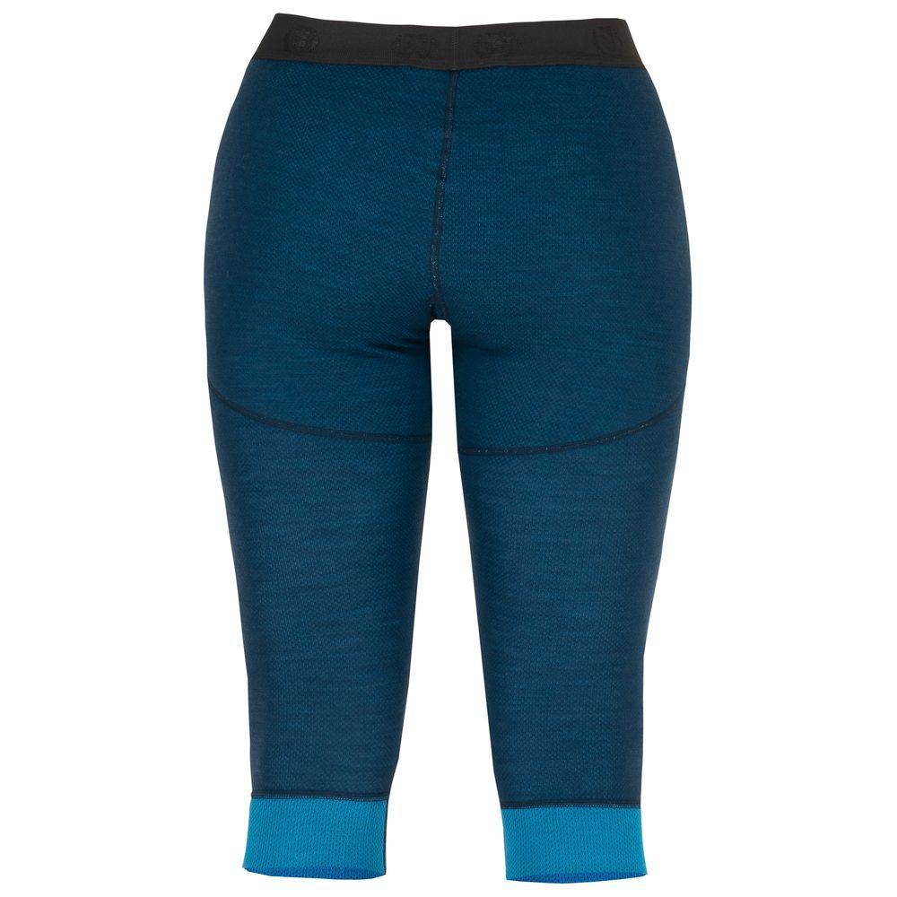 Untrakt Womens Celestine Merino Blend 3/4 Tights (Ink/Bluebird) - Unbound Supply Co.