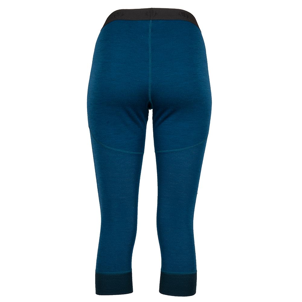 Untrakt Womens Celestine Merino Blend 3/4 Tights (Teal/Petrol) - Unbound Supply Co.