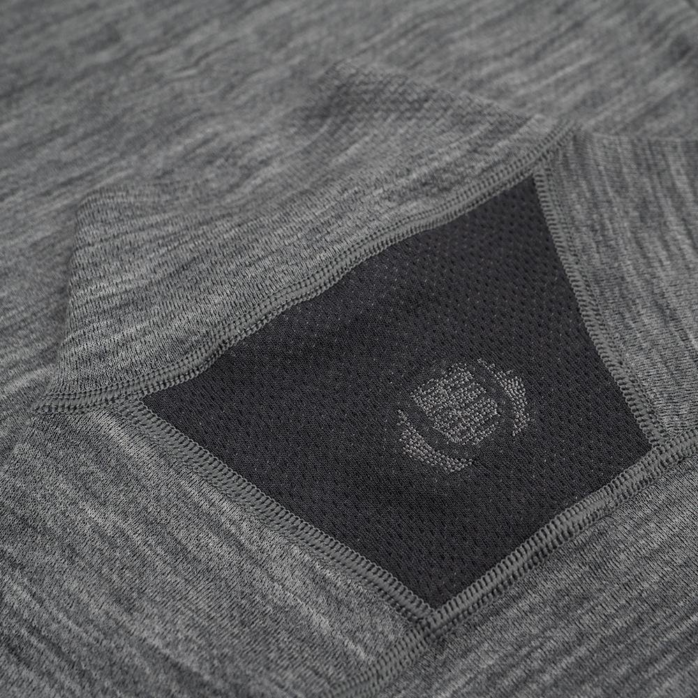Untrakt Womens Celestine Merino Blend Baselayer Zip Top (Charcoal/Granite) - Unbound Supply Co.