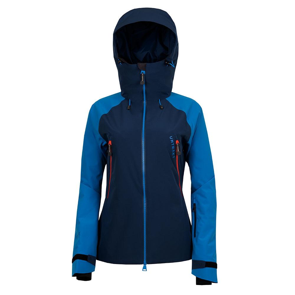 Untrakt Womens Feldspar 2L Shell Ski Jacket (Ink/Bluebird) - Unbound Supply Co.