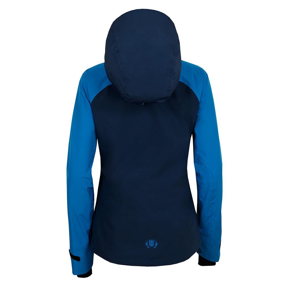 Untrakt Womens Feldspar 2L Shell Ski Jacket (Ink/Bluebird) - Unbound Supply Co.