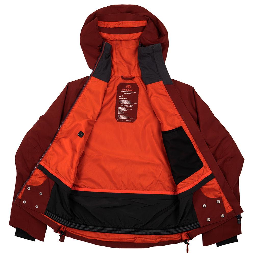 Untrakt Womens Feldspar 2L Shell Ski Jacket (Rust/Beacon/Ink) - Unbound Supply Co.