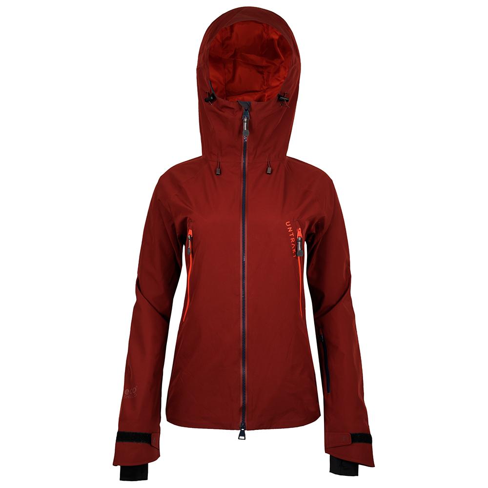 Untrakt Womens Feldspar 2L Shell Ski Jacket (Rust/Beacon/Ink) - Unbound Supply Co.