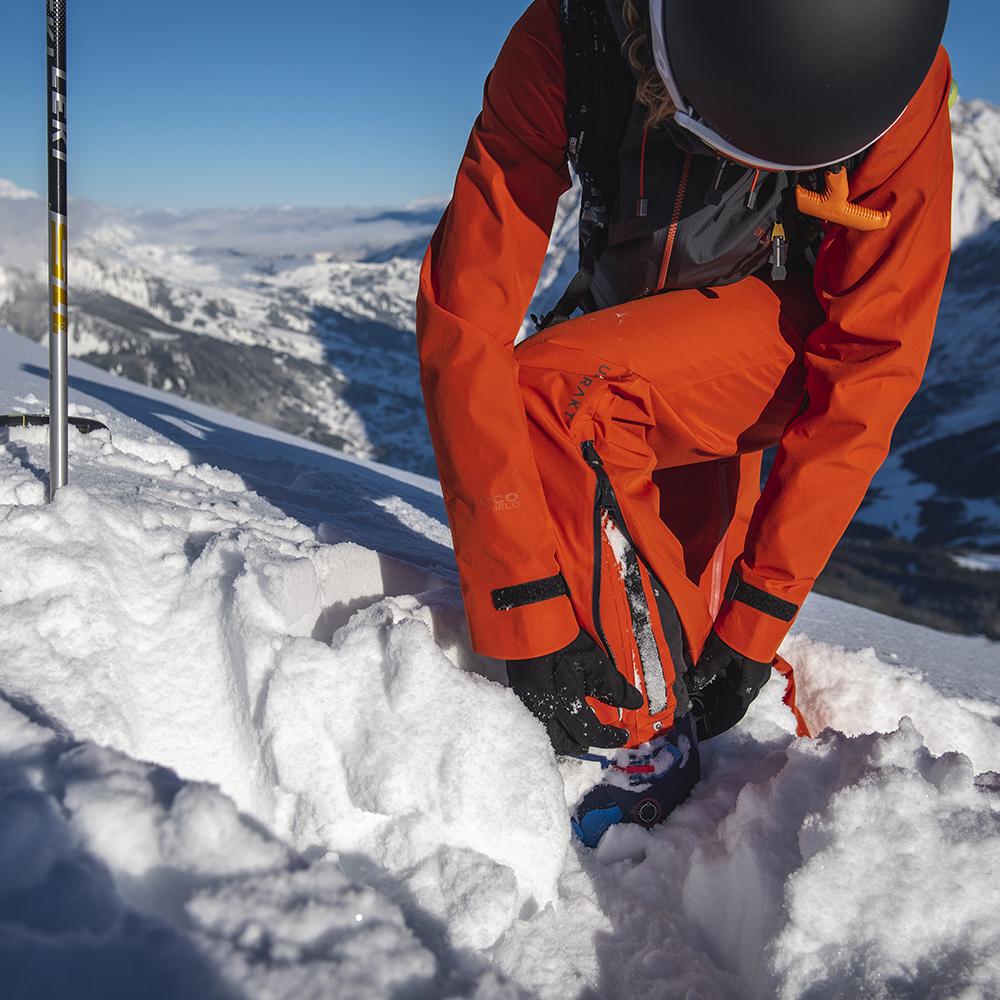 Untrakt Womens Feldspar 2L Shell Ski Trousers (Beacon/Granite) - Unbound Supply Co.