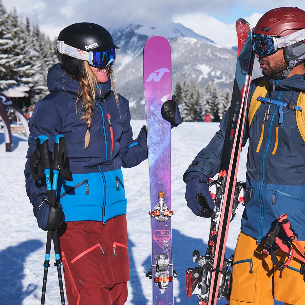 Untrakt Womens Igneous Insulated Ski Jacket (Ink/Bluebird) - Unbound Supply Co.