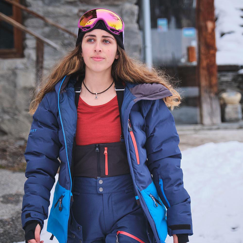 Untrakt Womens Igneous Insulated Ski Jacket (Ink/Bluebird) - Unbound Supply Co.