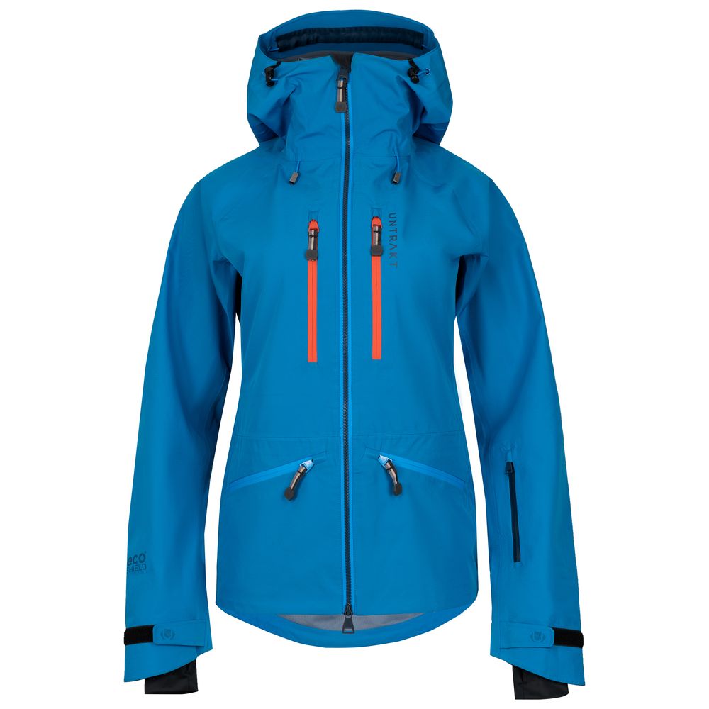 Untrakt Womens Obsidian 3L Shell Jacket (Bluebird) - Untrakt