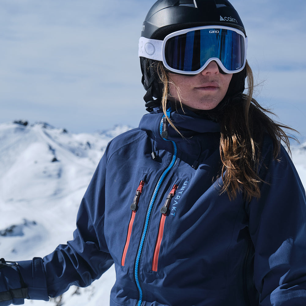 Untrakt Womens Obsidian 3L Shell Jacket (Ink) - Untrakt