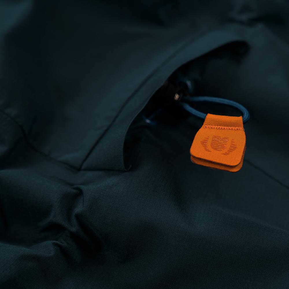 Untrakt Womens Obsidian 3L Shell Ski Jacket (Petrol/Mustard) - Unbound Supply Co.