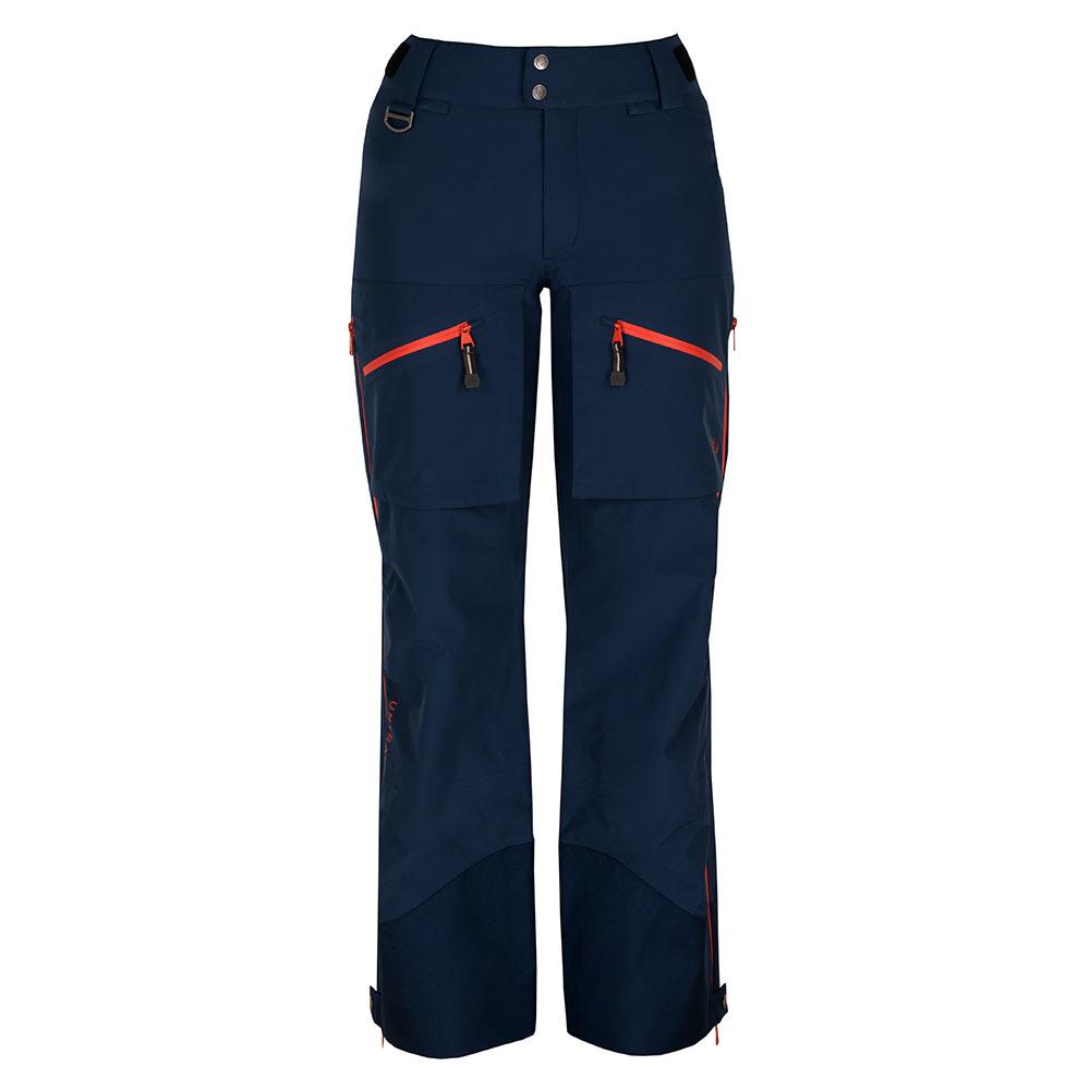 Untrakt Womens Obsidian 3L Shell Ski Trousers (Ink/Beacon) - Unbound Supply Co.