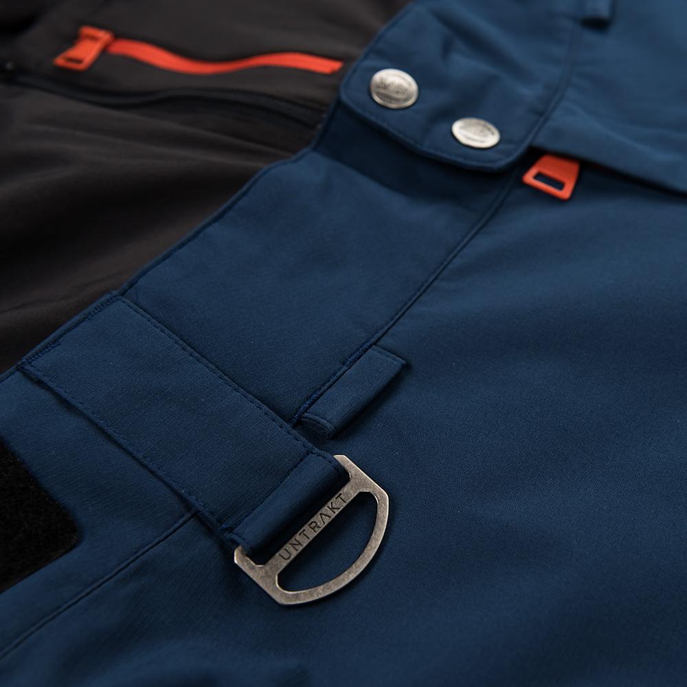 Untrakt Womens Obsidian 3L Shell Ski Trousers (Ink/Beacon) - Unbound Supply Co.