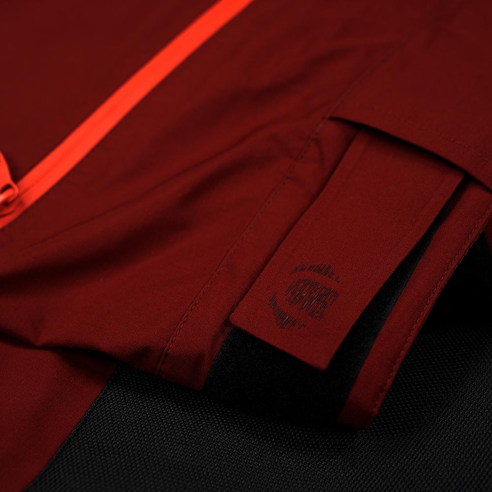 Untrakt Womens Obsidian 3L Shell Ski Trousers (Rust/Beacon) - Unbound Supply Co.