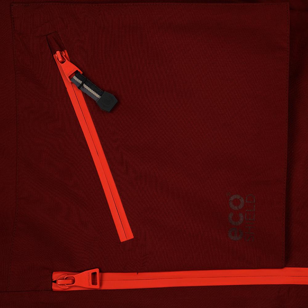 Untrakt Womens Obsidian 3L Shell Ski Trousers (Rust/Beacon) - Unbound Supply Co.