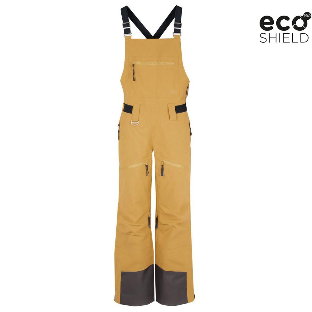 Womens Quartz 3L Bib Trousers (Sulphur) - Untrakt