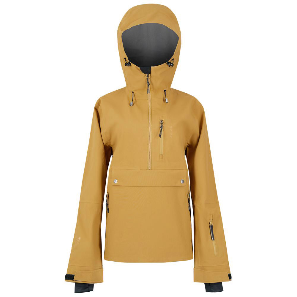 Womens Quartz 3L Shell Anorak (Sulphur) - Untrakt