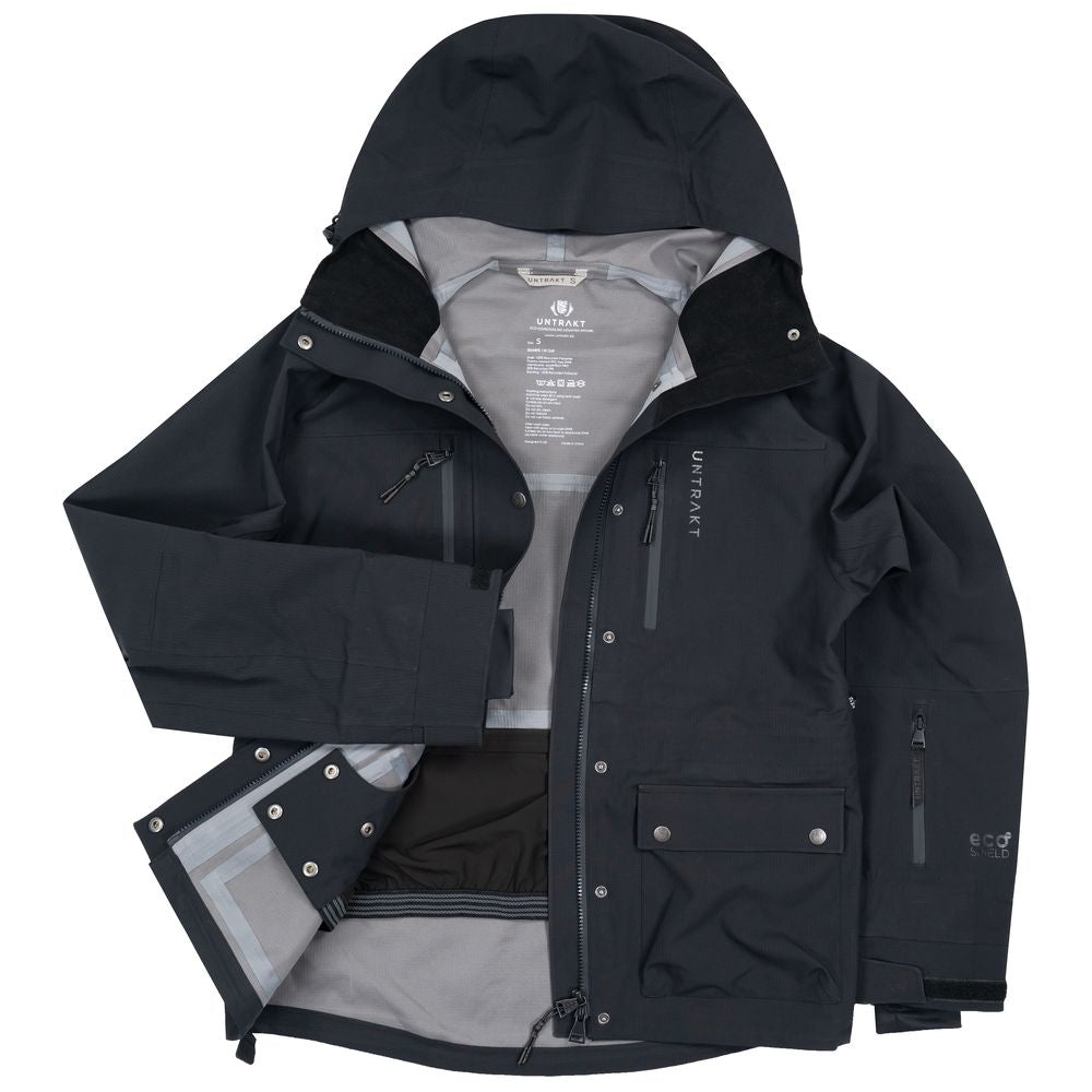 Womens Quartz 3L Shell Jacket (Coal) - Untrakt