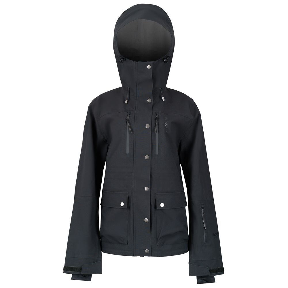 Womens Quartz 3L Shell Jacket (Coal) - Untrakt