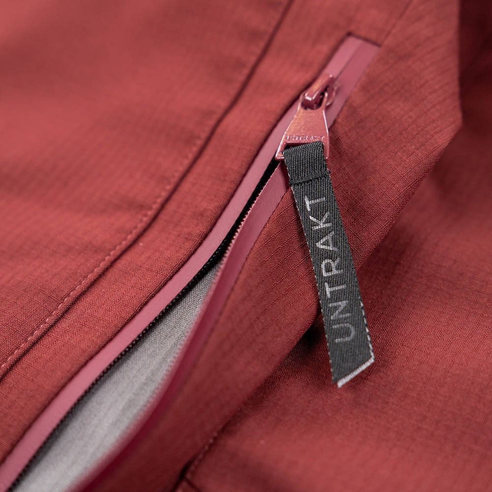Womens Quartz 3L Trousers (Burgundy) - Untrakt