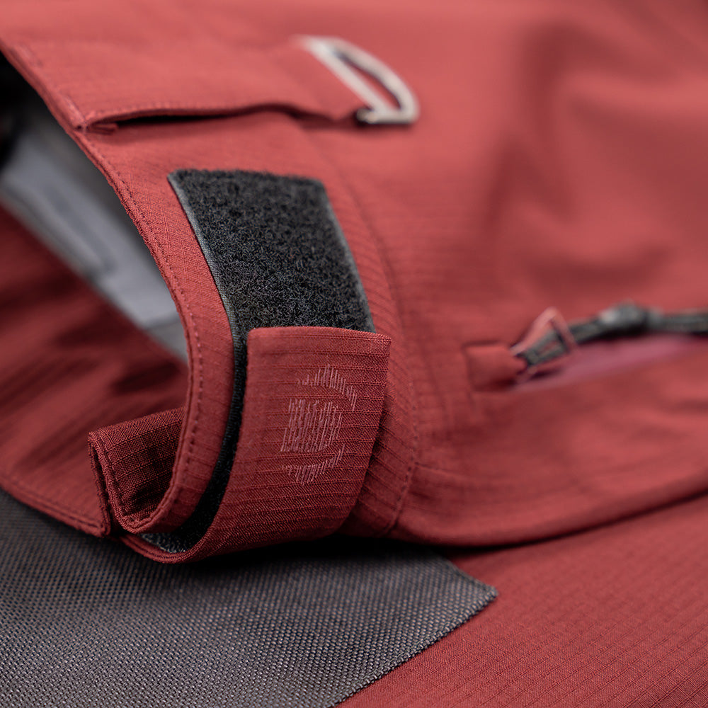 Womens Quartz 3L Trousers (Burgundy) - Untrakt