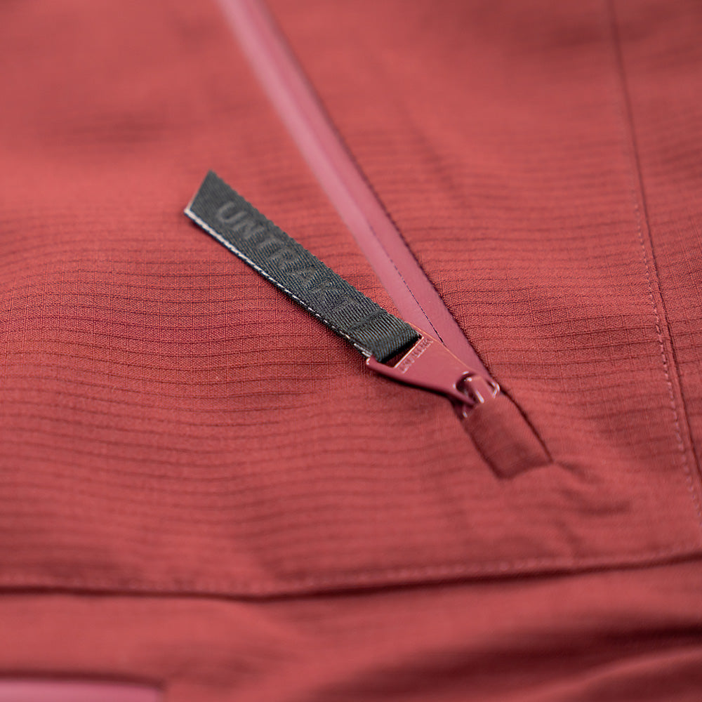 Womens Quartz 3L Trousers (Burgundy) - Untrakt
