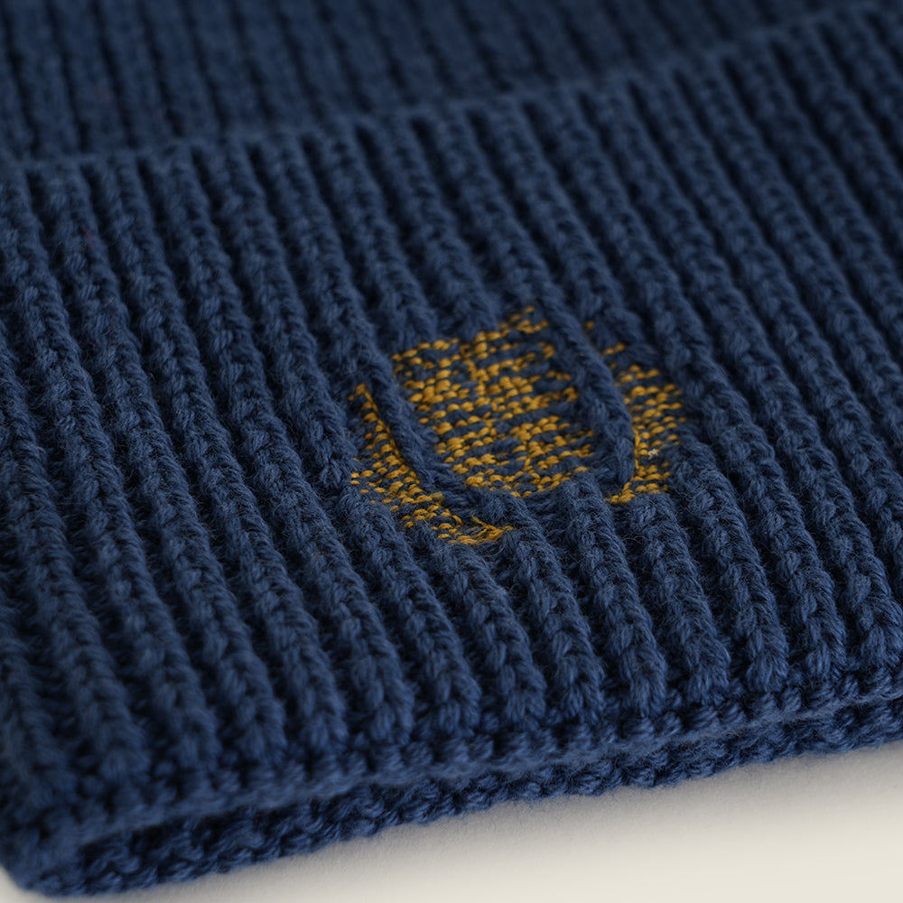 Larimar Knit Beanie (Navy)