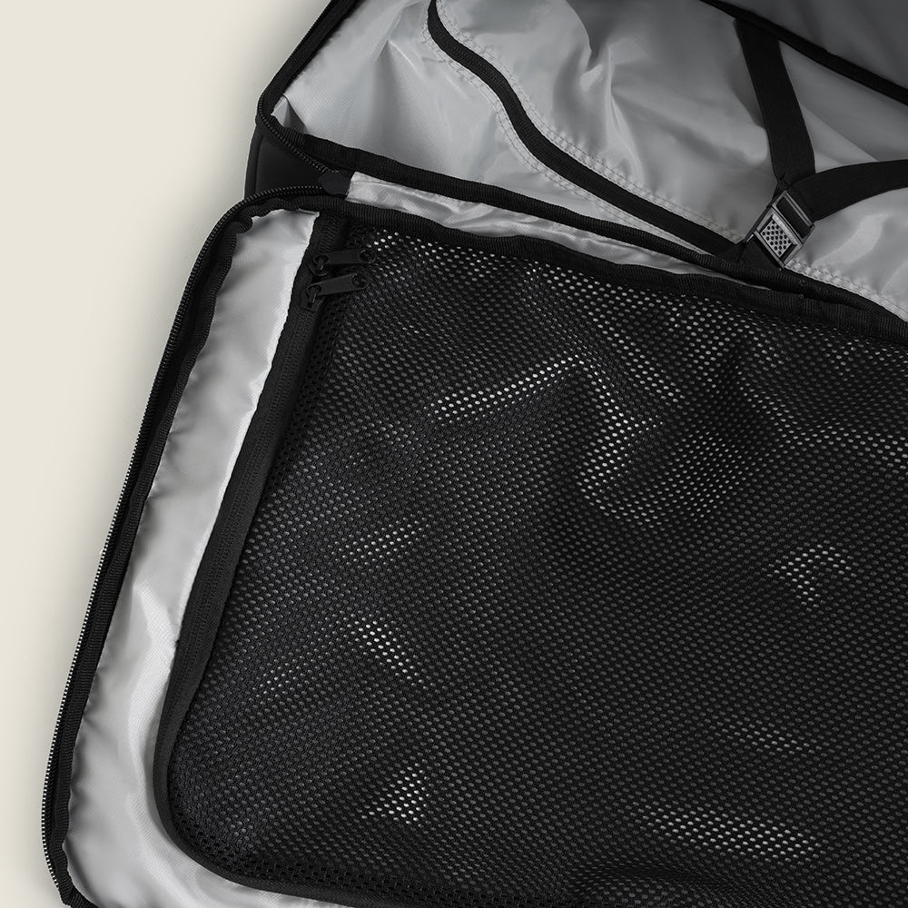 Modular Carry-On Roller Bag (Black)