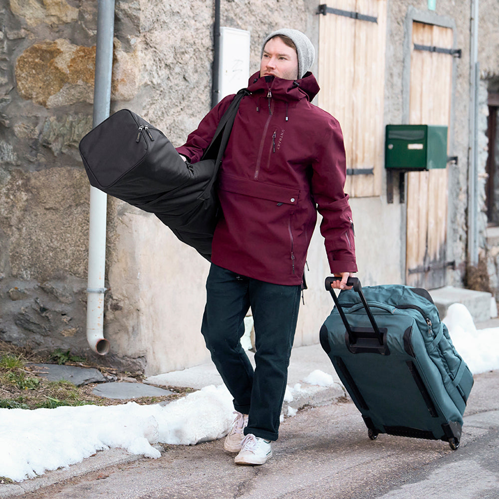 Padded Double Ski Bag (Coal)