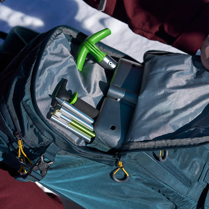 Serac Tour 32L Ski Backpack (Petrol)