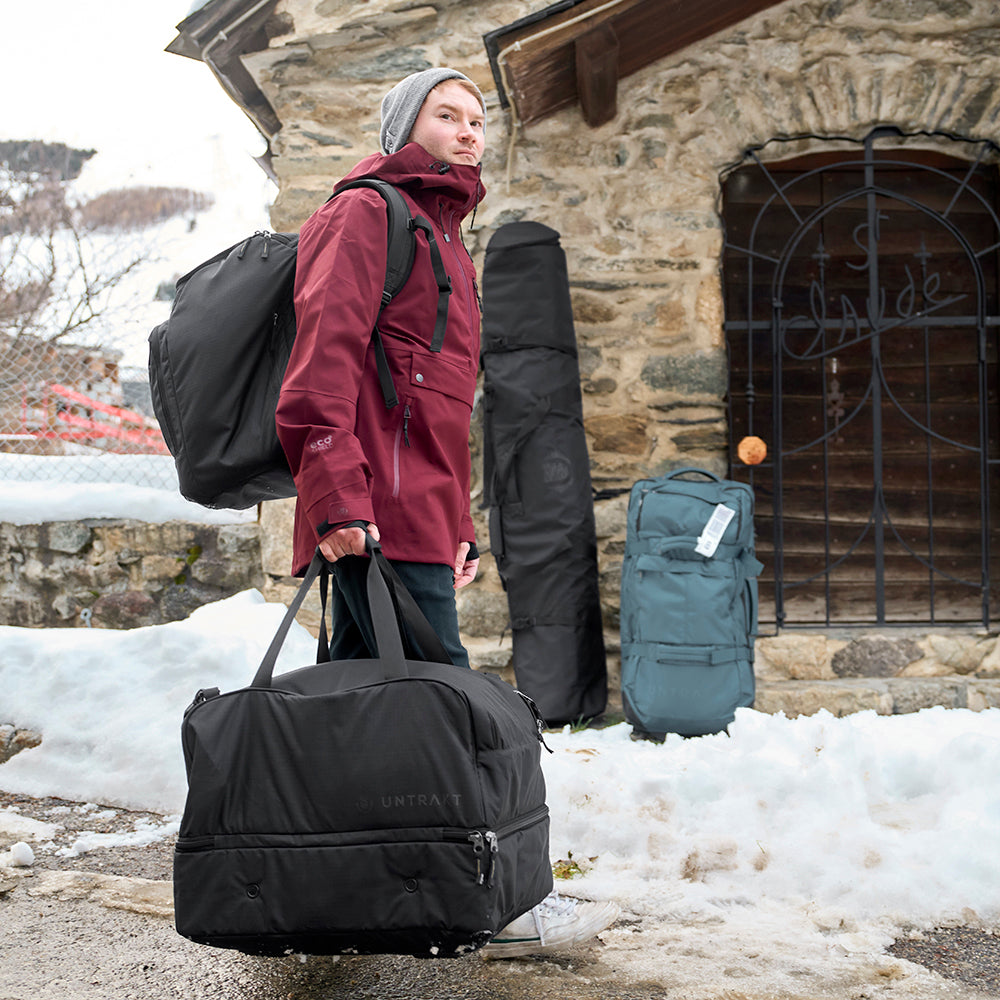 Ski Boot Backpack (Coal)