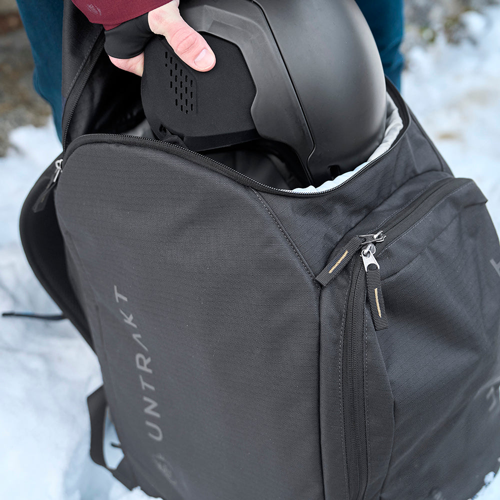 Ski Boot Backpack (Coal)