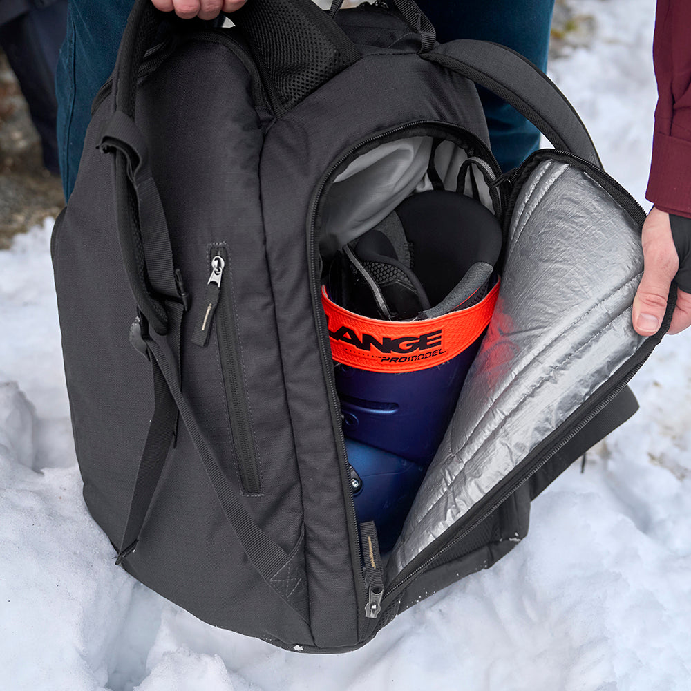Ski Boot Backpack (Coal)