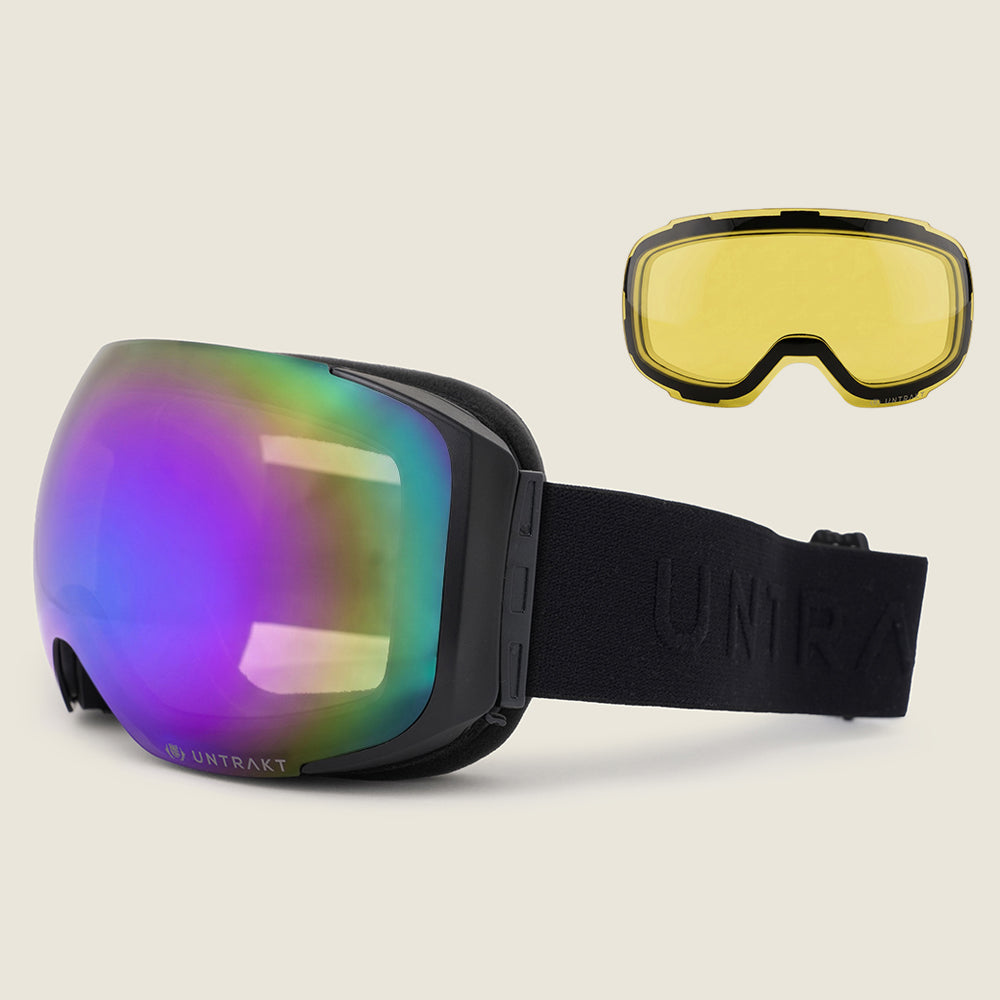 Tectonite Ski Goggles (Black/Blue)