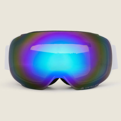 Tectonite Ski Goggles (White/Blue)