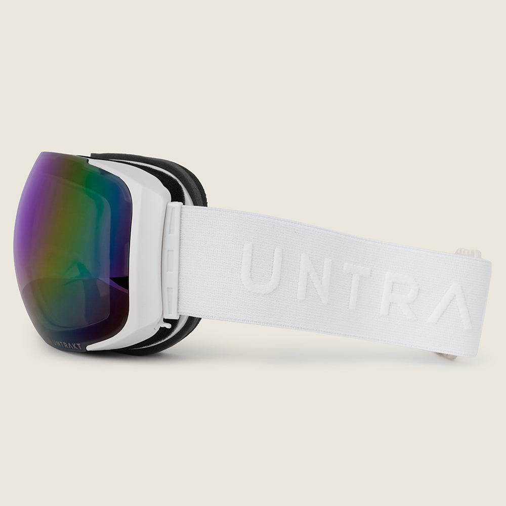 Tectonite Ski Goggles (White/Blue)