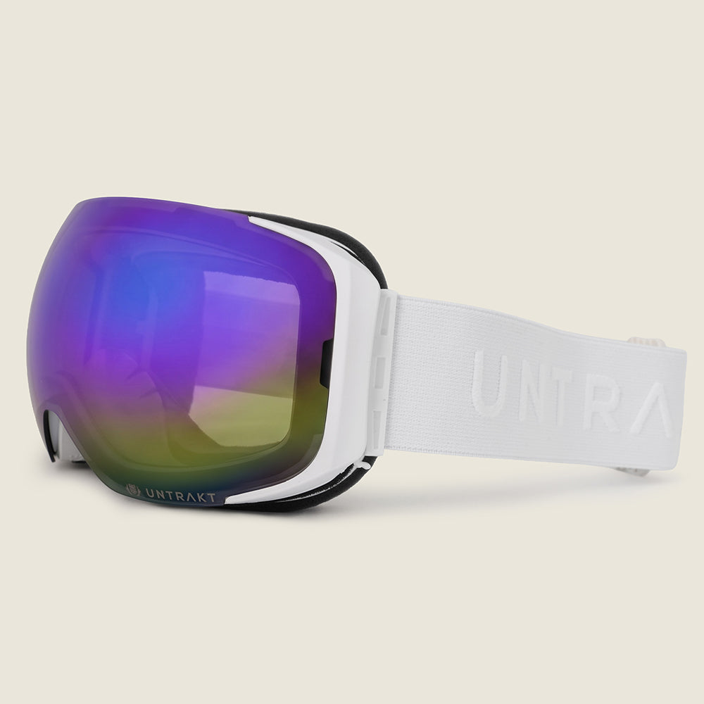 Tectonite Ski Goggles (White/Blue)