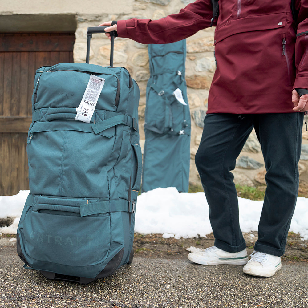 Untrakt 110L Split Roller Wheeled Bag (Ink)