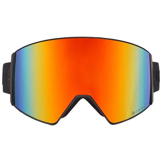 Arkose Ski & Snowboarding Goggles (Black/Igneous Red) | Untrakt