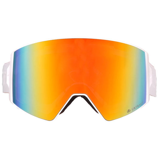 Arkose Ski & Snowboarding Goggles (White/Igneous Red) | Untrakt