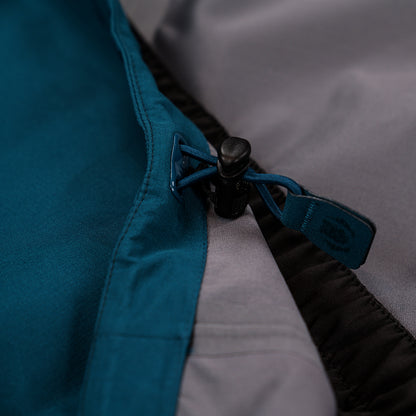 Mens Obsidian Pro 3L Shell Jacket (Petrol/Teal) | Untrakt