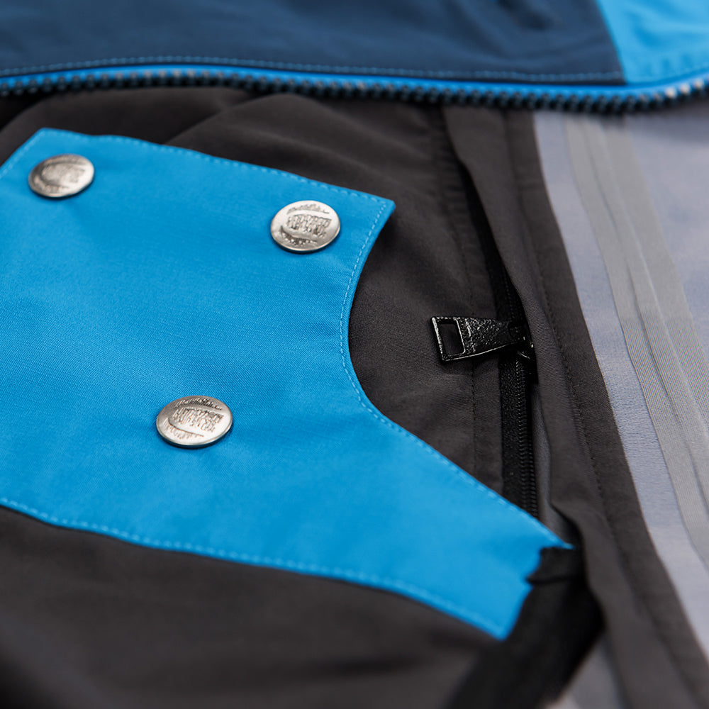 Womens Obsidian Pro 3L Shell Jacket (Bluebird/Ink) | Untrakt