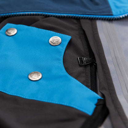 Womens Obsidian Pro 3L Shell Jacket (Bluebird/Ink) | Untrakt